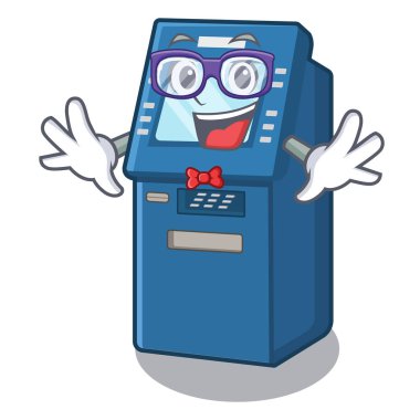 Karikatür şeklinde Geek Atm makine