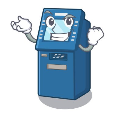 Karikatür şeklinde başarılı Atm makinesi