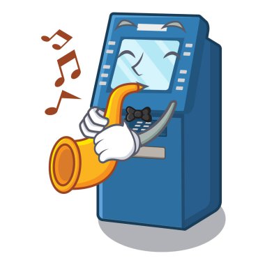 Trompet ATM 'si karakter tablosunun yanında.