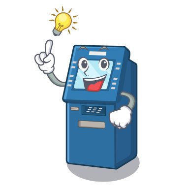 Karikatür dolap üzerinde bir fikir Atm oyuncaklar var