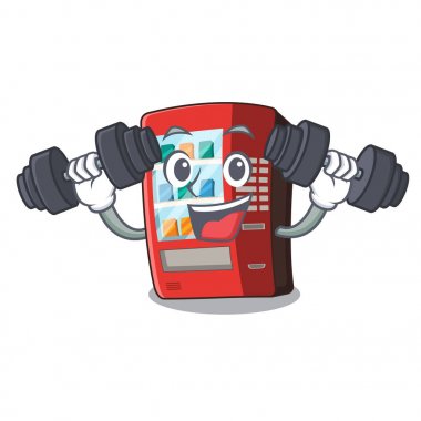 Karikatür şeklinde Fitness otomat