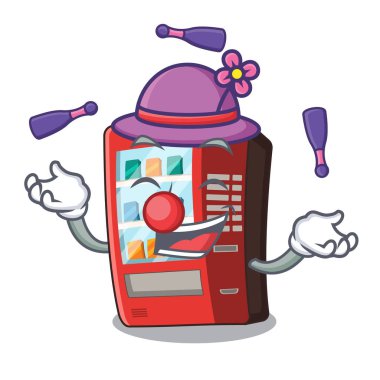 Karikatür tablo üzerinde hokkabazlık oyuncak otomat