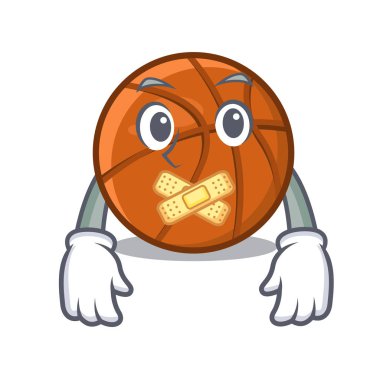 Bir karikatür sandalyede Sessiz sepet topu