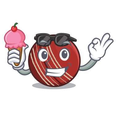 Çizgi filmde izole edilmiş kriket topuyla.