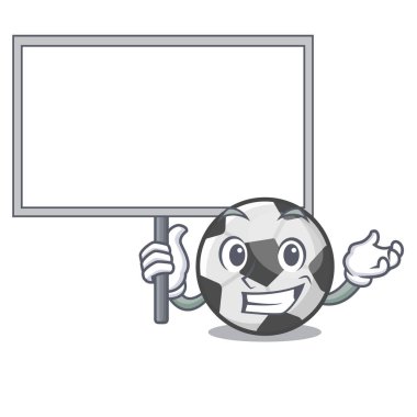 Karikatür şeklinde tahta futbol topu getir