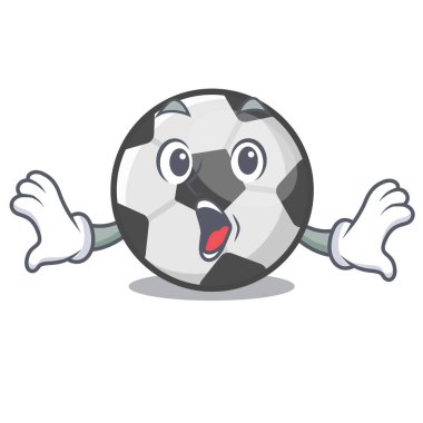 Bir karikatür sepeti sürpriz futbol topu