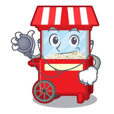 Karakter şeklinde Doktor popcron makinesi