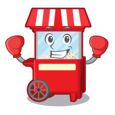 Karakter şeklinde boks popcron makinesi