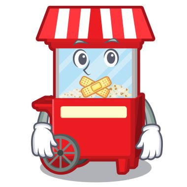 Karikatür sütununda sessiz popcron makinesi