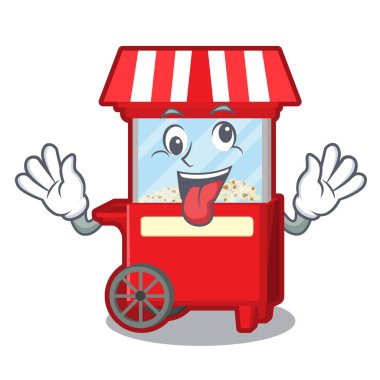 Karikatür sütununda çılgın popcron makinesi