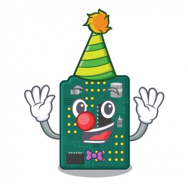 Karikatür palyaço PCB devre kartı