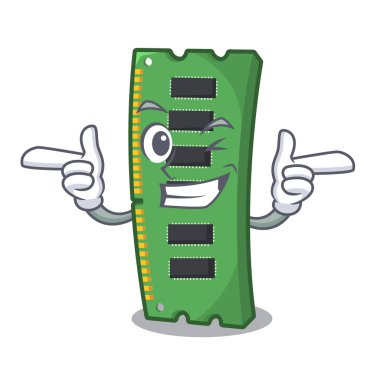 Wink RAM hafıza kartı maskot şekli