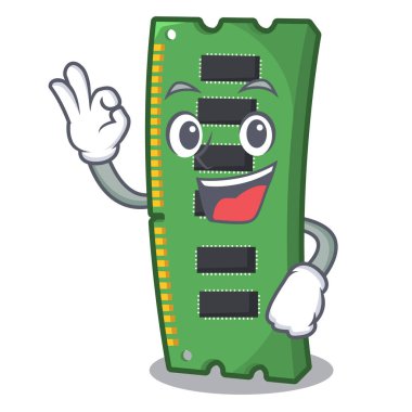 Tamam RAM hafıza kartı maskot şekli