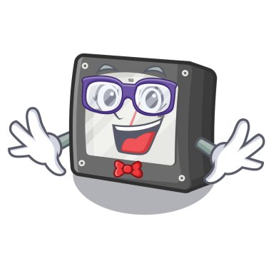 Karikatür şeklinde Geek amper metre