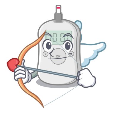 Karakter şeklinde Cupid diyabet kontrol makinesi