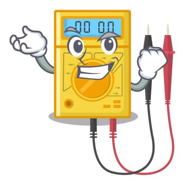 Karakterle yalıtılmış başarılı dijital multimetre