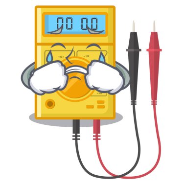 Karikatür şeklinde ağlayan dijital multimetre oyuncaklar