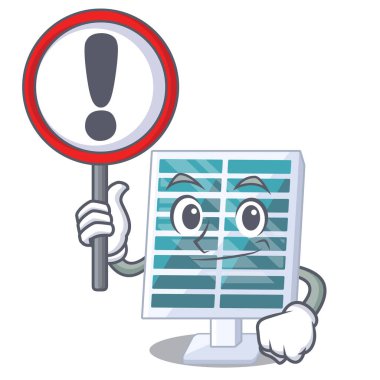 Karikatürde izole edilmiş güneş kalemleriyle