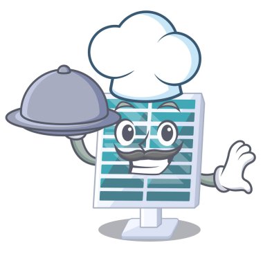 Maskot çatılarında gıda güneş panelleri ile Şef