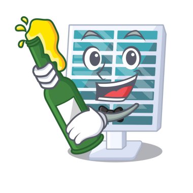 Karakterde bira oyuncağı güneş panelleri ile