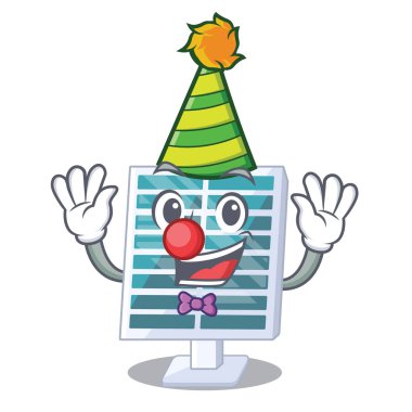 Karakter palyaço oyuncak güneş panelleri