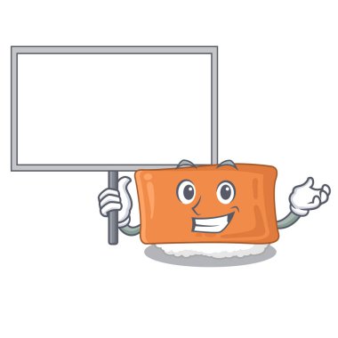 Getir inari suşi karakter plaka servis edilir