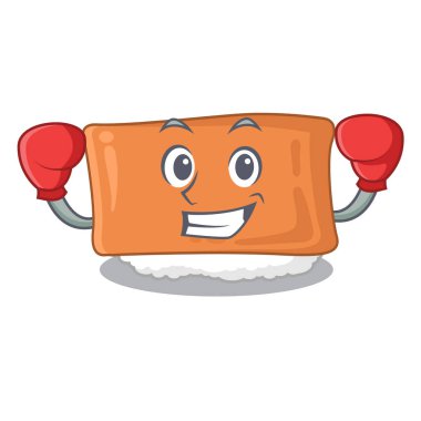 Boks inari suşi karakter plaka servis edilir