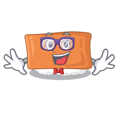 Karikatür şeklinde Geek inari suşi
