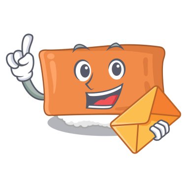 Çizgi film şeklinde inari suşi ile