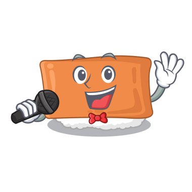 Singing inari suşi karikatür kurulu servis edilir