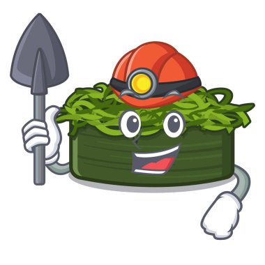 Karakter şeklinde Madenci wakame chuka