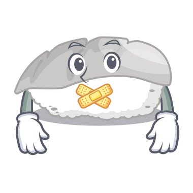 Charater öğle yemeği kutusunda Sessiz ika suşi