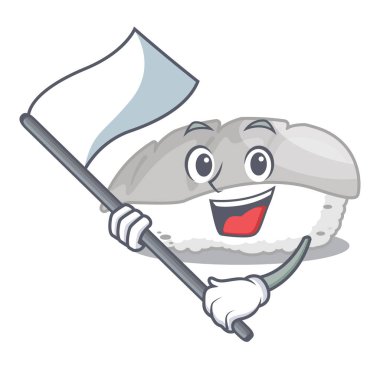 Charater beslenme çantasında bayrak ika suşisiyle