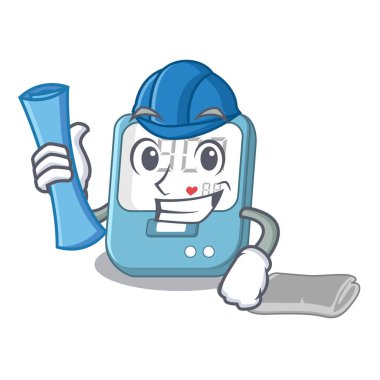 Maskot şeklinde mimar kan basıncı