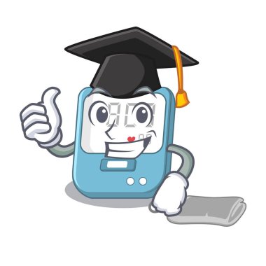 Maskot şeklinde mezuniyet kan basıncı