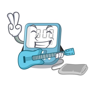 Karikatür ilaç kutusunda kan basıncıyla