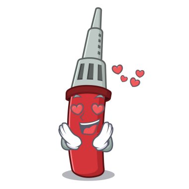 Karakter şeklinde lehim demir aşk