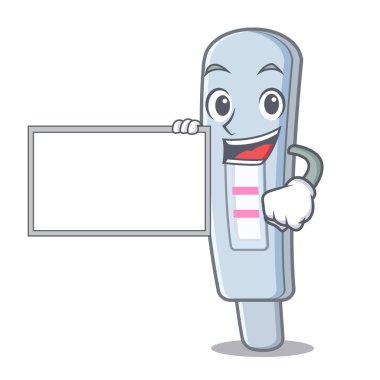 Maskot şeklinde test paketiyle.