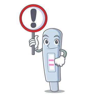 Maskot şeklindeki işaret çantasıyla