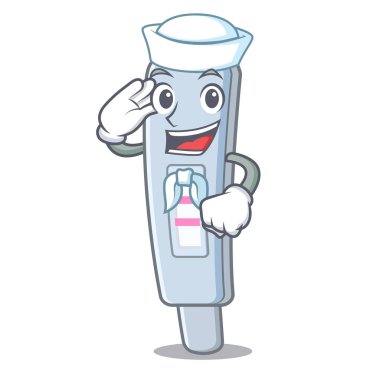 Maskot şeklinde denizci test paketi