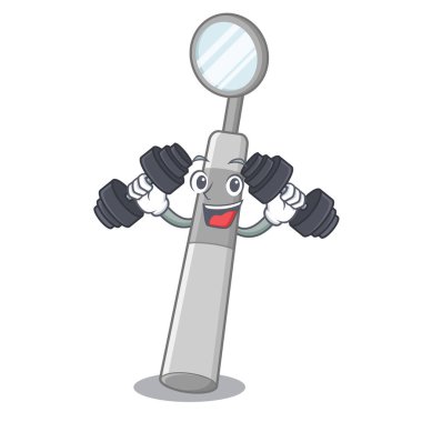 Maskot şeklinde Fitness diş aynası