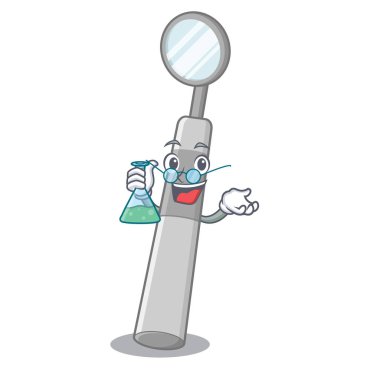 Kutu çizgi film tıp Profesör diş ayna