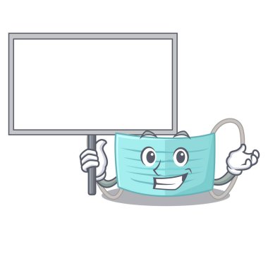 Maskot ile izole kurulu cerrahi maske getirin