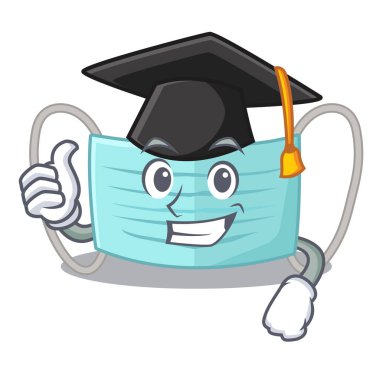 Charcater şeklinde Mezuniyet cerrahi maske