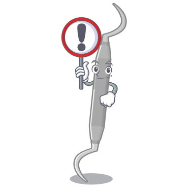 Çizgi filmle izole edilmiş dişçi seçimiyle