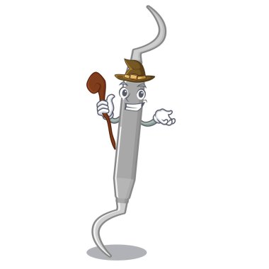 Charcater şeklinde bir cadı diş kıracağı.