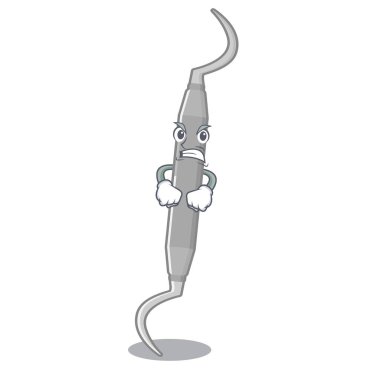 Charcater şeklinde kızgın diş almak