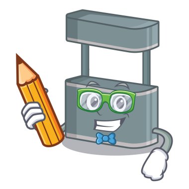 Karakter şeklinde öğrenci ticaret standı