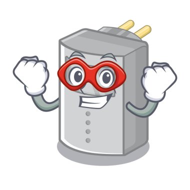 Çizgi film şeklinde süper kahraman hareket sensörü