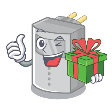 Hediye hareket sensörü maskotla izole edilmiş.